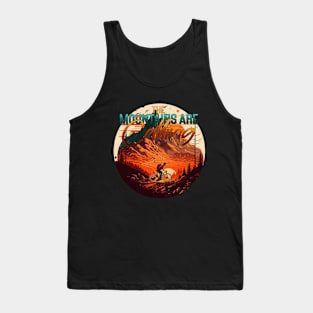 The mountains are calling Biking Tank Top